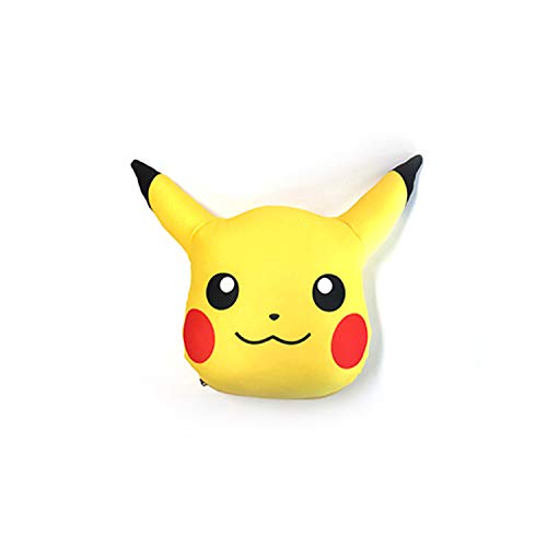 Pokemon Travel "Pokemon" Poke Ball & Pikachu Transform Neck Pillow 2 Yellow