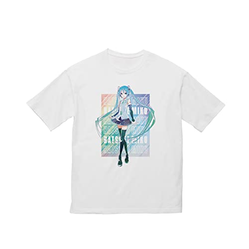 Hatsune Miku Hatsune Miku V4X Ani-Art Vol. 3 Big Silhouette T-shirt (Unisex L Size)