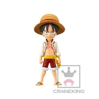 Monkey D. Luffy One Piece World Collectable Figure Battle of Luffy Whole Cake Island One Piece - Banpresto