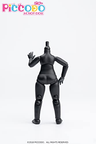 PICCODO SERIES BODY8 PLUS DEFORMED DOLL BODY PIC-D003PB PURE-BLACK