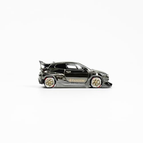 1/64 PANDEM YARIS DARK CHROME POP RACE VERSION