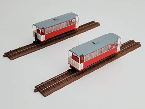 Railway Collection Narrow Gauge 80 Omoide no Seibu Railway Yamaguchi Line Sealed Passenger Car Type 2 Car Set