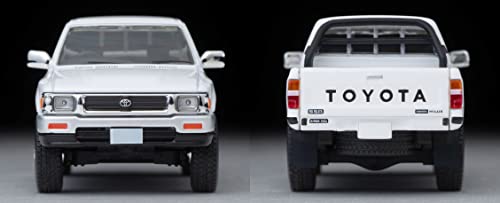 1/64 Scale Tomica Limited Vintage NEO TLV-N256b Toyota Hilux 4WD Pick Up Double Cab SSR (White) 1991