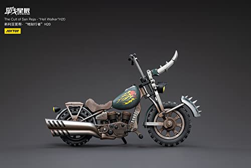 JOYTOY Battle for the Stars The Cult of San Reja Hell Walker H-20 1/18 Scale Motorcycle