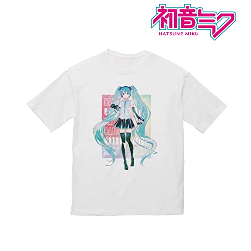 Hatsune Miku Hatsune Miku NT Ani-Art Vol. 3 Big Silhouette T-shirt (Unisex XL Size)