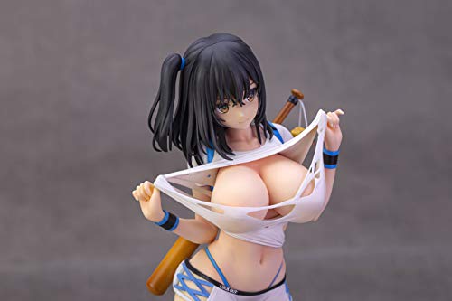Baseball Girl Light Blue Ver. illustration by Mataro