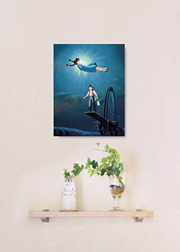 Jigsaw Puzzle Art Board Jigsaw "Laputa Castle in The Sky" Girl 366 Piece ATB 16