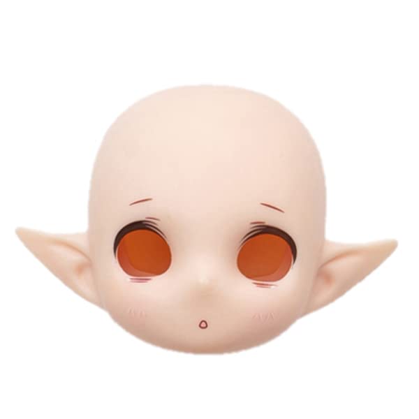 PICCODO SERIES DEFORMED SIZE RESIN DOLL HEAD NIAUKI M4 (MAKEUP VER.) DOLL-WHITE