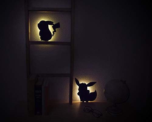 "Pokemon" Built in LED Light Pokemon Wall Light Eevee Sitting