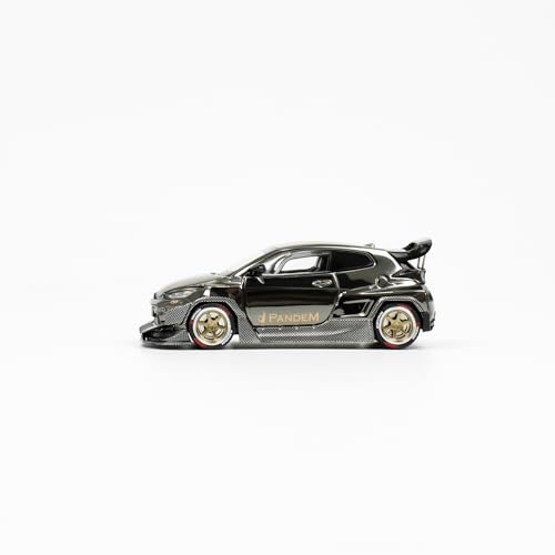 1/64 PANDEM YARIS DARK CHROME POP RACE VERSION