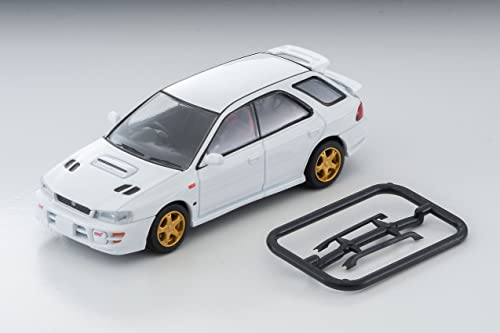 1/64 Scale Tomica Limited Vintage NEO TLV-N281a Subaru Impreza Pure Sports Wagon WRX STi Version V (White) 1998