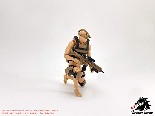 DH-E001BD 1/12 SCALE ACTION FIGURE EQUIPMENT SET B (GHOST) DESERT VER.