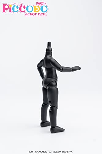 PICCODO SERIES BODY8 PLUS DEFORMED DOLL BODY PIC-D003PB PURE-BLACK