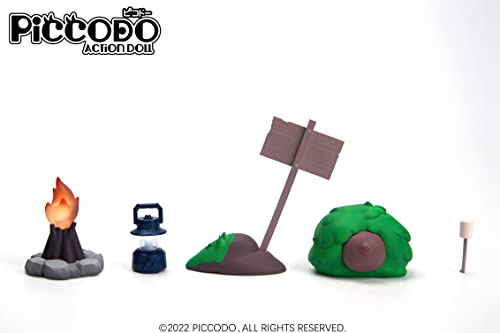 PICCODO ACTION DOLL CAMPING PROP SET