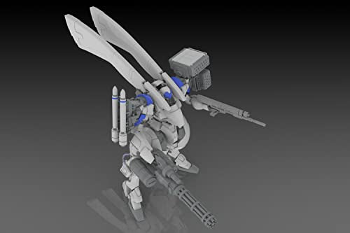 1/35 Scale Plastic Kit "POWERDoLLS2" X-4+(PD-802) Armored Infantry Weapon Set 3 (Shoulder Parts for Mounting Weapons & DRu35 MLC & R25 Rocket & M7A Gatling Gun)