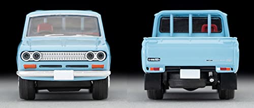 1/64 Scale Tomica Limited Vintage TLV-195b Datsun Truck 1500 Deluxe (Light Blue) with Figure