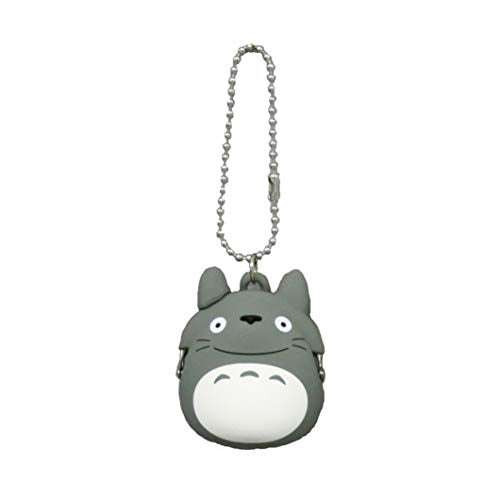 "My Neighbor Totoro" Silicon Mini Gamaguchi Gray
