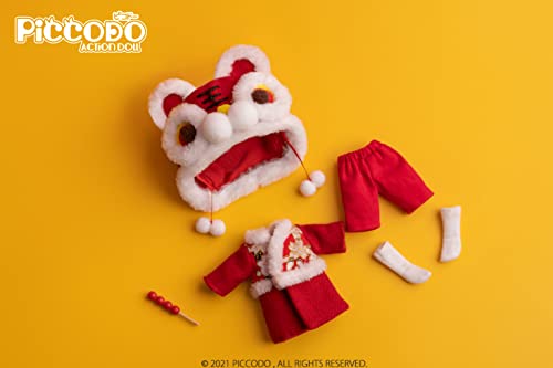 PICCODO ACTION DOLL TRADITIONAL CHINESE STYLE NEW YEAR OUTFIT SET "TIGER" (BOY)