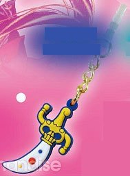 "Sailor Moon" Charm Charapin Space Sword SLM-39B