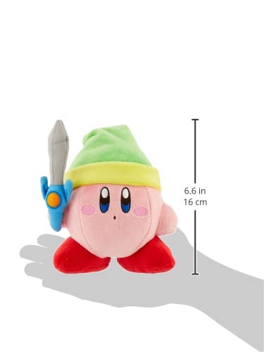 "Kirby's Dream Land" ALL STAR COLLECTION Plush KP09 Sword Kirby (S Size)