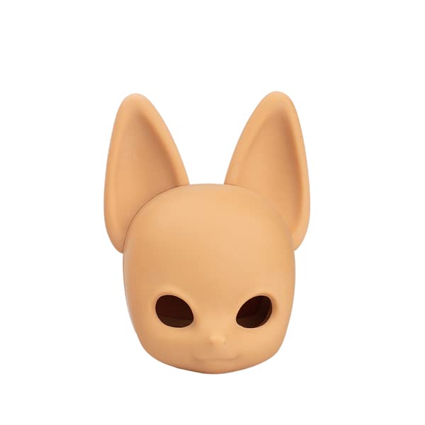 PICCODO SERIES DEFORMED SIZE RESIN DOLL HEAD FURRY FOX TANNED