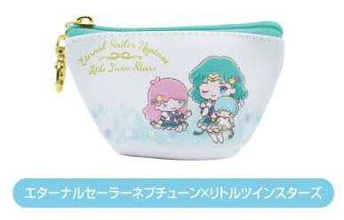 "Pretty Guardian Sailor Moon Cosmos the Movie" x Sanrio Characters Earphone Pouch 08 Eternal Sailor Neptune x Little Twin Stars EP