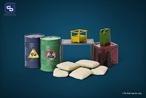 FRESH RETRO 1/24 SCALE DIORAMA BUILDING SET SIB08 OUTPOST