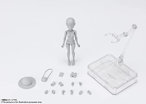 S.H.Figuarts Body-chan -Ken Sugimori- Edition DX Set (Gray Color Ver.)