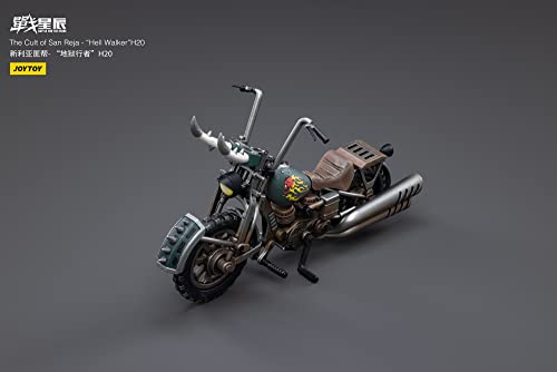 JOYTOY Battle for the Stars The Cult of San Reja Hell Walker H-20 1/18 Scale Motorcycle