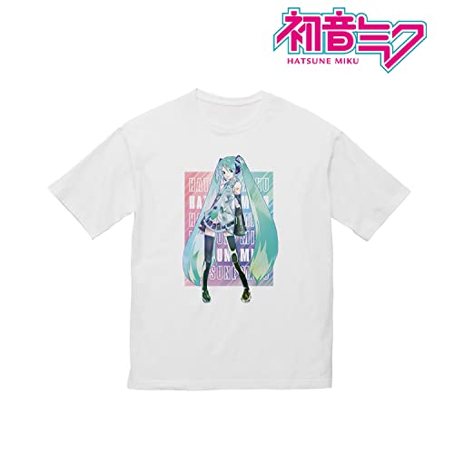 Hatsune Miku Hatsune Miku Ani-Art Vol. 3 Big Silhouette T-shirt (Unisex L Size)