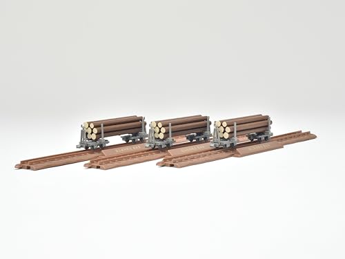 Railway Collection Narrow Gauge 80 Nekoyama Forest Railway Lumber Car 3 Car Set E