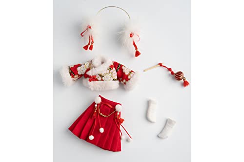 【GENESIS】PICCODO ACTION DOLL TRADITIONAL CHINESE STYLE NEW YEAR OUTFIT SET "SWEET" (GIRL)