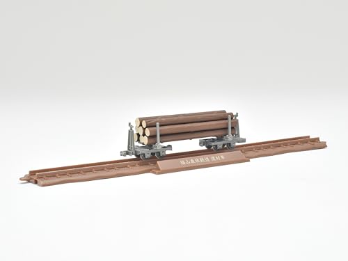 Railway Collection Narrow Gauge 80 Nekoyama Forest Railway Lumber Car 3 Car Set E