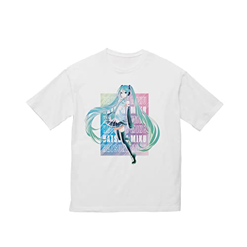Hatsune Miku Hatsune Miku V3 Ani-Art Vol. 3 Big Silhouette T-shirt (Unisex XL Size)