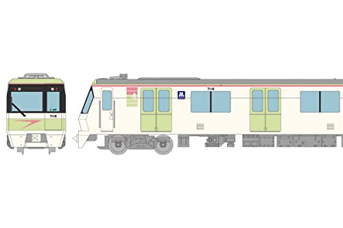 Linear Subway Collection Osaka Metro 70 Series late Car (Nagahori Tsurumi-ryokuchi Line, 16 Formation Sakura Color) 4 Car Set B