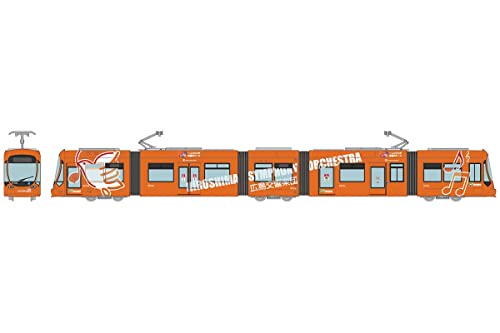 Railway Collection Hiroshima Electric Railway Type 5100 Class No. 5110 Green Mover Max Hiroshima Symphony Orchestra Design