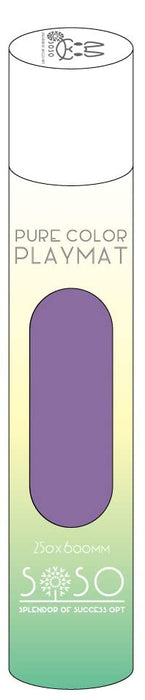 SOSO Pure Color Play Mat Sinonome Purple