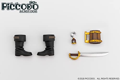 PICCODO ACTION DOLL BODY8 PLUS PIRATE PROP SET CAPTAIN VER.