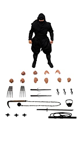 Shadow Ninja (Black) 1/12 Scale Figure