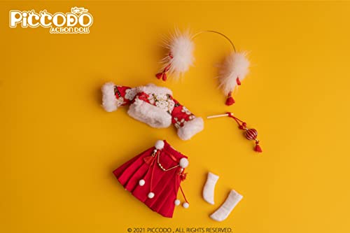 PICCODO ACTION DOLL TRADITIONAL CHINESE STYLE NEW YEAR OUTFIT SET "SWEET" (GIRL)