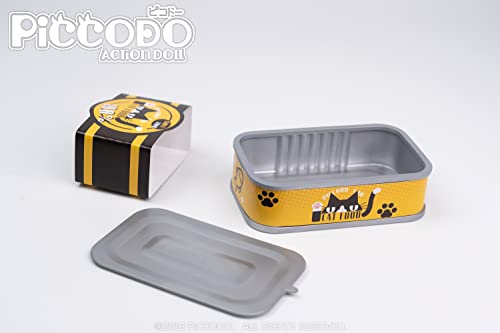 PICCODO ACTION DOLL FISH CAN STORAGE CASE