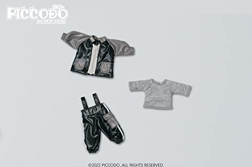 PICCODO ACTION DOLL SKI WEAR BLACK