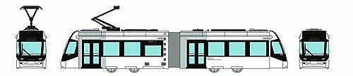 Railway Collection Toyama Chihou Railway Type 0600 Train (LRT) No. 0608