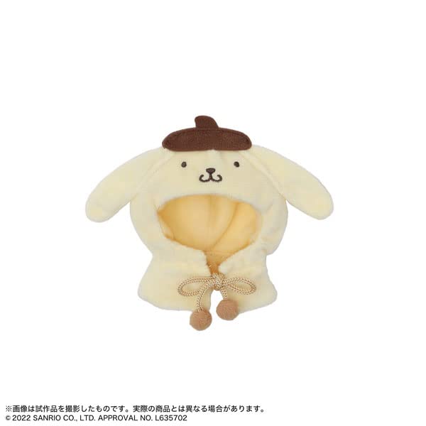Sanrio Yorinui Poncho Mini Pom Pom Purin