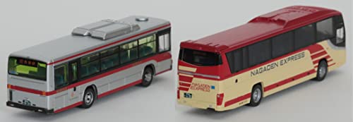 The Bus Collection Nagadenbus (Nagano - Tokyo Line 60th Anniversary) 2 Car Set