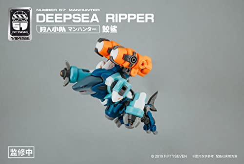 NUMBER 57 MANHUNTER DEEPSEA RIPPER 1/24 SCALE PLASTIC MODEL KIT