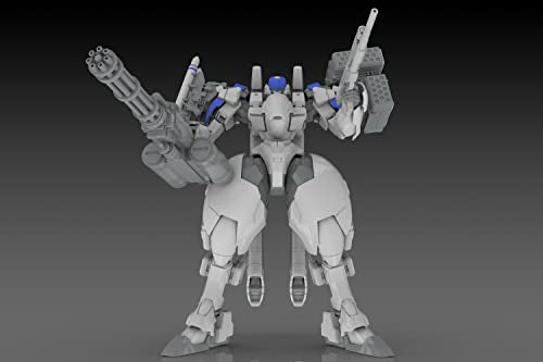 1/35 Scale Plastic Kit "POWERDoLLS2" X-4+(PD-802) Armored Infantry Weapon Set 3 (Shoulder Parts for Mounting Weapons & DRu35 MLC & R25 Rocket & M7A Gatling Gun)