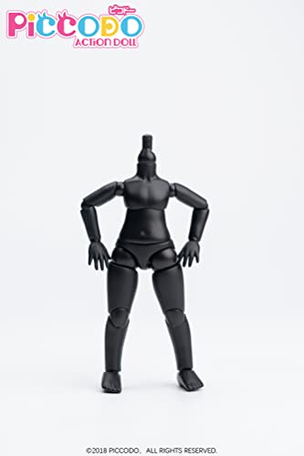 PICCODO SERIES BODY8 PLUS DEFORMED DOLL BODY PIC-D003PB PURE-BLACK