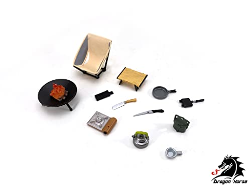 DRAGON HORSE DH-E004 1/12 SCALE CAMPING EQUIPMENT SET B