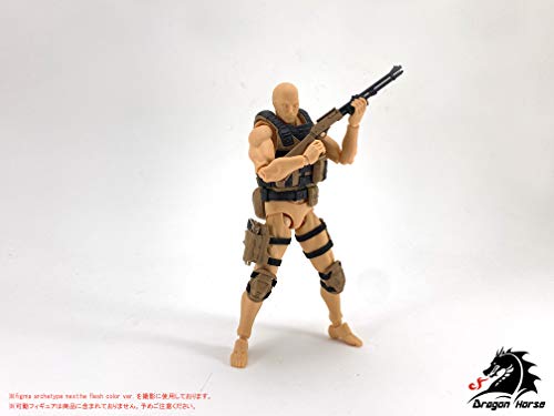 DH-E001AD 1/12 SCALE ACTION FIGURE EQUIPMENT SET A (ASSAULT) DESERT VER.